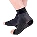 Doc Miller Ankle Brace for Women & Men – Foot Compression Sleeve, Toeless Wrap & Support for Pain Relief, Plantar Fasciitis, Achilles Tendonitis & Injury Recovery, 1 Pair