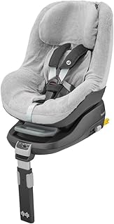 Maxi-Cosi 8736790110 Maxi-Cosi Sommerbezug, passend für alle Kindersitze der Maxi-Cosi Pearl Familie, Schonbezug Autositz, Bezug für die warmen Sommertage, Fresh Grey, grau
