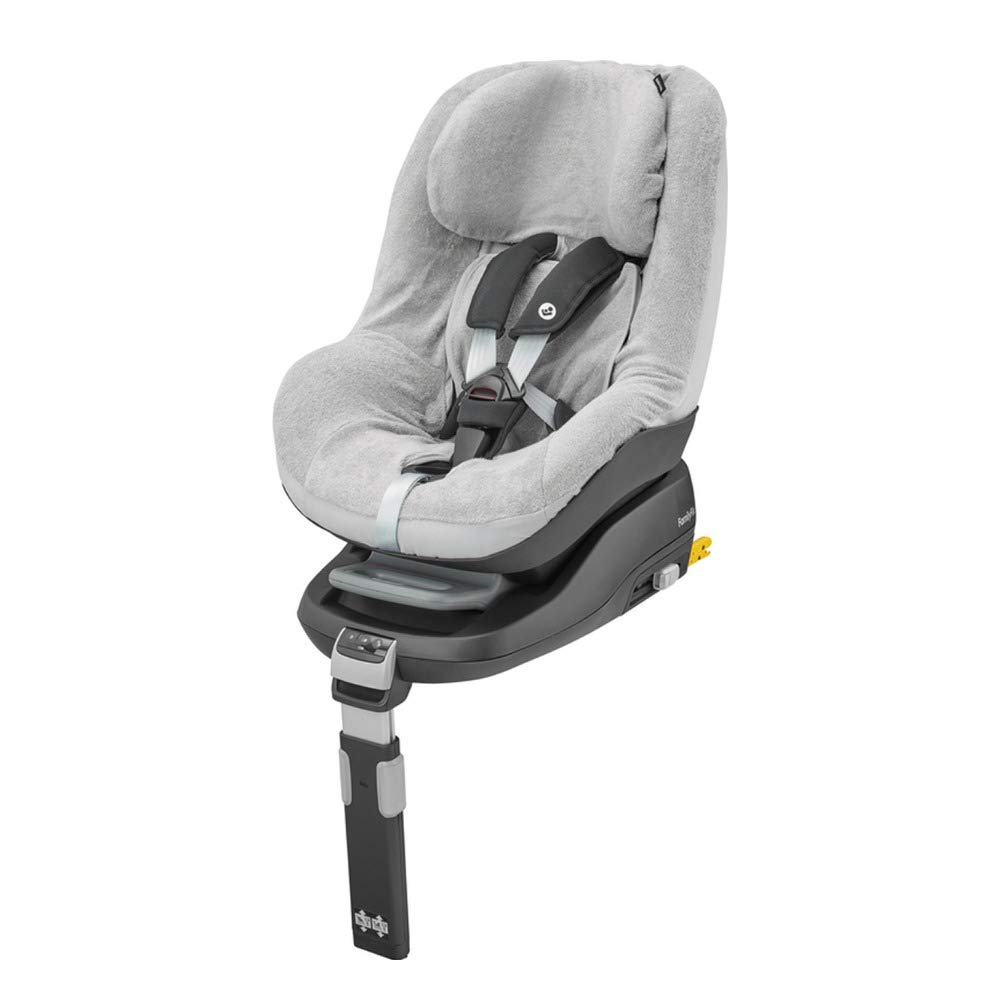 Maxi-Cosi 8736790110 Maxi-Cosi Sommerbezug, passend für alle Kindersitze der Maxi-Cosi Pearl Familie, Schonbezug Autositz, Bezug für die warmen Sommertage, Fresh Grey, grau