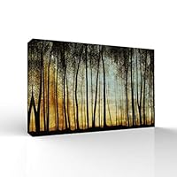 signwin-Canvas Wall Art-Quiet Romantic Forest-Canvas Prints Home Artwork Decoration for Living Room,Bedroom - 12x18 inches