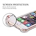 iPhone 7 Case - cresawis Shock-absorbent Scratch-resistant Cover Case with Transparent Soft Back Plate and Flexible TPU Gel Bumper for iPhone 7 4.7 Inch 2016 Release, Crystal Clear