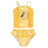 Disney Belle Swimsuit for Girls - 2-Piece Yellow