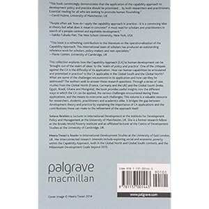 The Capability Approach: From Theory to Practice