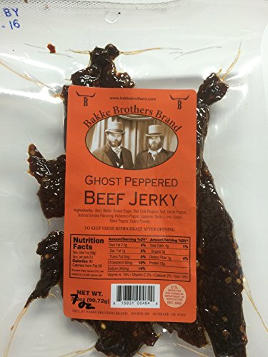 GHOST PEPPERED BEEF JERKY