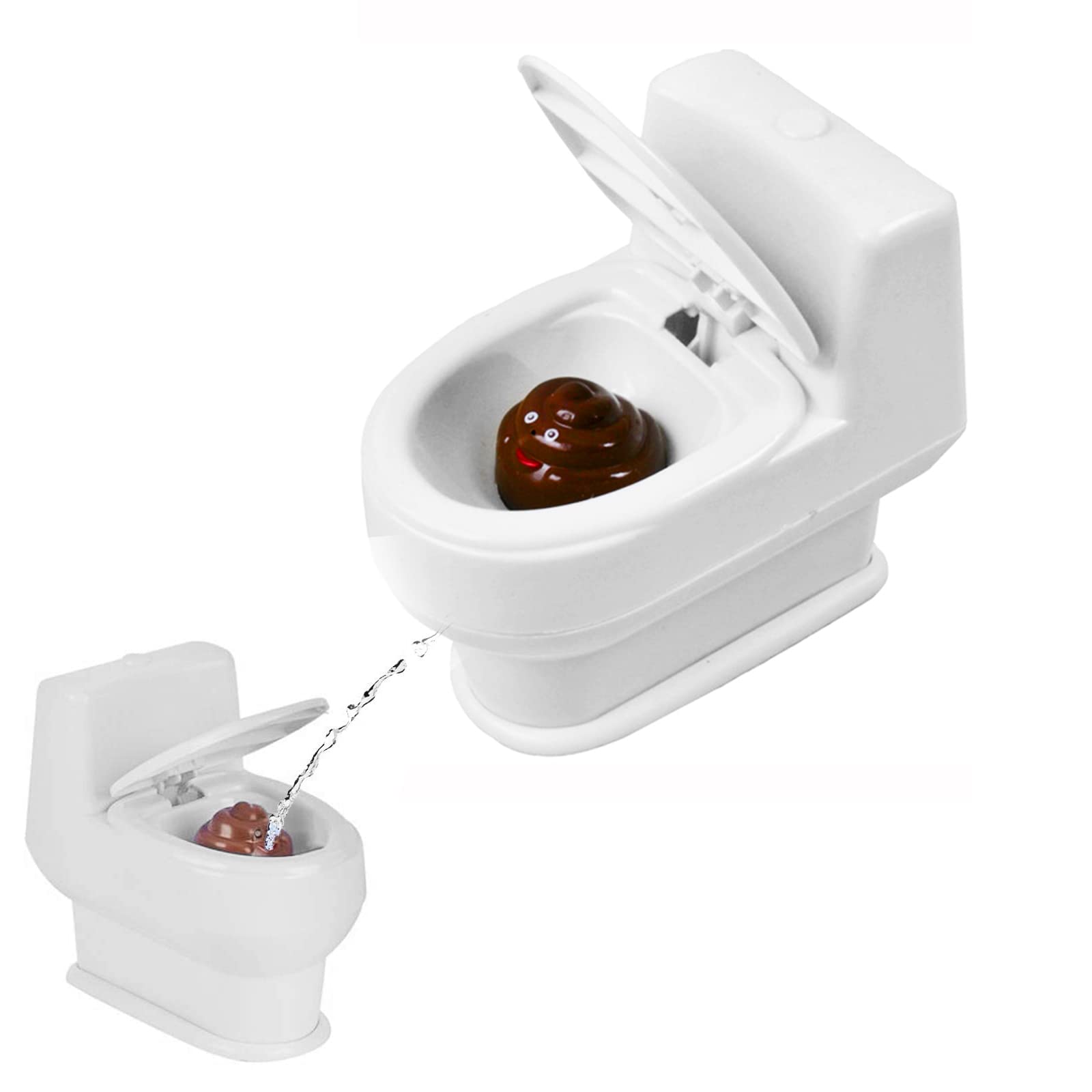 EQLEF Funny Prank Squirting Toilet April fool's Joke Toy Party Funny Gag