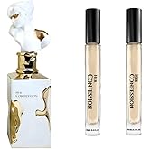 Aeriscent Her Confession Travel Size Duo | Women’s Eau de Parfum | 2 x 10ml Spray | Long Lasting Vanilla Floral Amber Musk Fragrance | Large Bottle Not Included