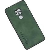 Kepuch Silklike Case for Huawei Mate 20 - Cover Bumper Built-in Metal Plate for Huawei Mate 20 - Green