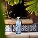 S'well Stainless Steel Water Bottle - 9 Fl Oz - Santorini - Triple-Layered Vacuum-Insulated Containers Keeps Drinks Cold for 27 Hours and Hot for 12 - with No Condensation - BPA Free Water Bottle