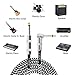 MIMIDI Guitar Amp Cord 10 ft 1/4 Inch Straight to Right Angle Instrument Guitar Cable for Amplifier, Electric Guitar/Bass/Amplifier/Keyboard/Pro Audio (Black)