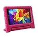NEWSTYLE Samsung Galaxy Tab 4 7.0 Shockproof Light Weight Kids Case Super Protection Cover Handle Stand for Children for Galaxy Tab 4 7-inch SM-T230 SM-T231 SM-T235 - Rose (Not Fit Other Models)