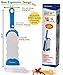 Brush for Pet Hair and Lint Remover with Self-Cleaning Base - Cat Hair and Dog Hair Removal Brush for Clothes, Furniture and Carpet-No Sticky Rollers,Fur Remover & Cleaner for Pets
