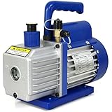 ZENY 3,5CFM Single-Stage 5 Pa Rotary Vane Economy Vacuum Pump 3 CFM 1/4HP Air Conditioner Refrigerant HVAC Air Tool R410a 1/4