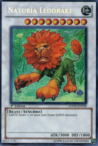 Yu-Gi-Oh! - Naturia Leodrake (HA02-EN058) - Hidden Arsenal 2 - 1st Edition - Secret Rare