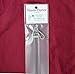 Shade Doctor of Maine 36 inch Clear Acrylic Drapery Baton Wand with Stainless Steel Snap Hook