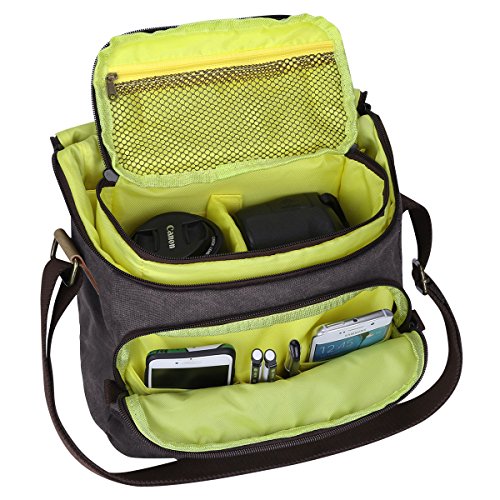 S-ZONE-Vintage-Waterproof-Canvas-Leather-Trim-DSLR-SLR-Shockproof-Camera-Shoulder-Messenger-Bag-11L7W86H-Dark-Gray