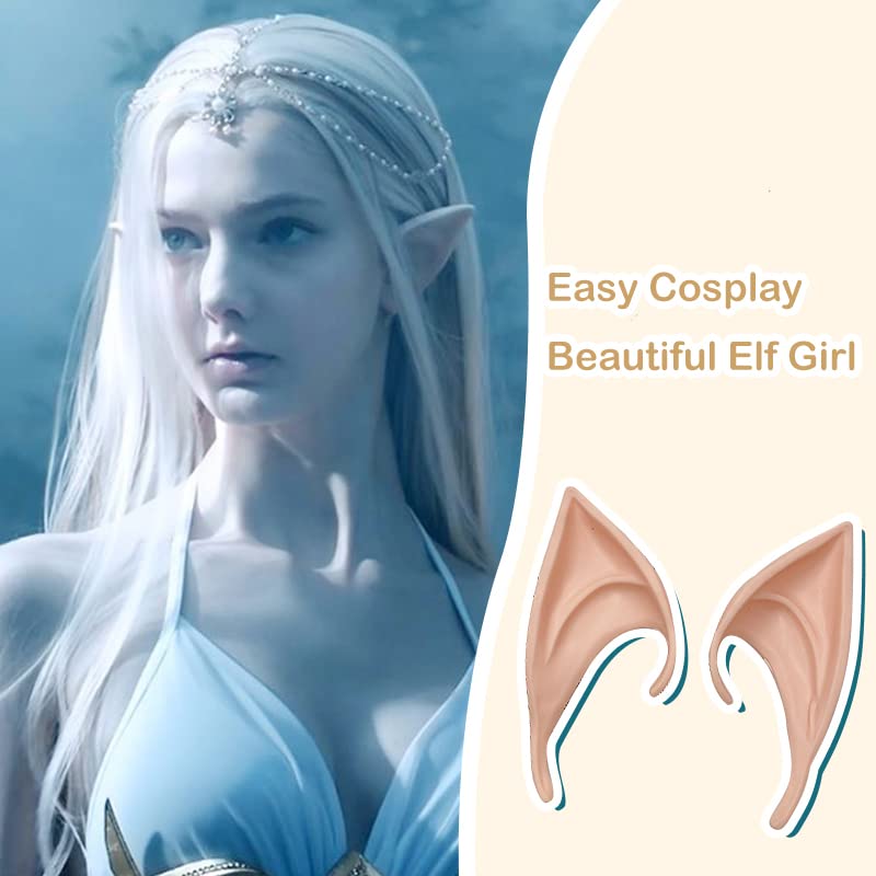 COOLJOY COOLJOY Cosplay Fairy Pixie Elf Ears Accessories Halloween Party Anime Party Costume Accessories Cosplay