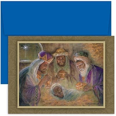 Bringing the Gifts Boxed Christmas Cards