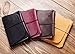 Genuines Leather Passport Holder for Men & Women Wallet Case for 1 or 2 Passports (Vintage black)