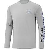 BASSDASH Men’s UPF 50+ Sun Protection Long Sleeve Shirts Quick Dry Performance SPF UV Shirt for Outdoors Fishing Hiking FS31M
