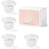 NCVI 21mm Silicone Flange Insert for 8111/8131/8122-3/8787/8786/3110 | Compatible with 24mm Flange/Shield, Breastfeeding Essential for Moms, 4PCS (21mm)