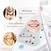 Sonic Electric Rechargeable Toothbrush with Induction Charging Base & 4 Replacement Heads, Deep Clean Electric Waterproof Toothbrush for Sensitive Gum Care