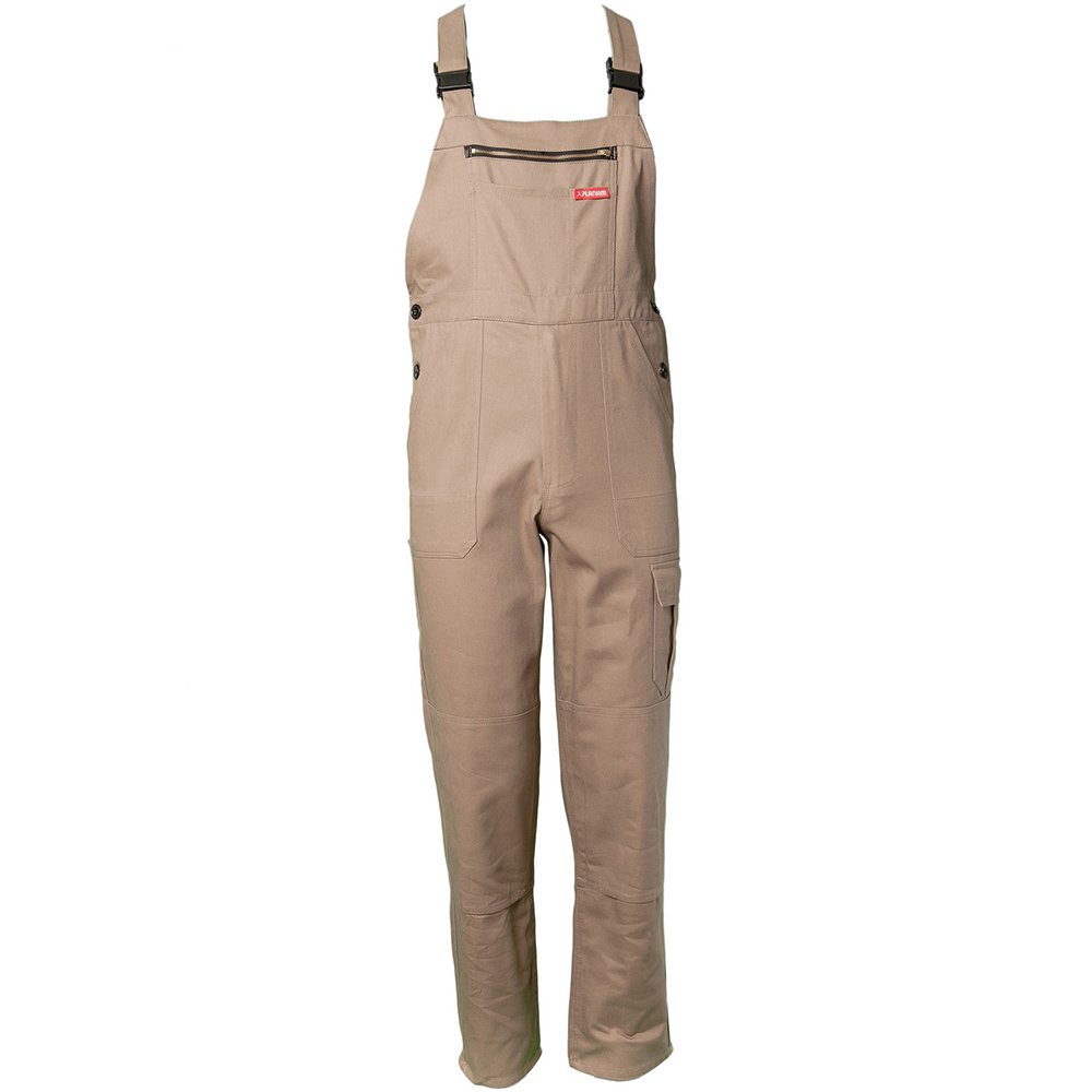 Planam 176090 Size 90 "BW 290" Cargo-Dungarees - Beige