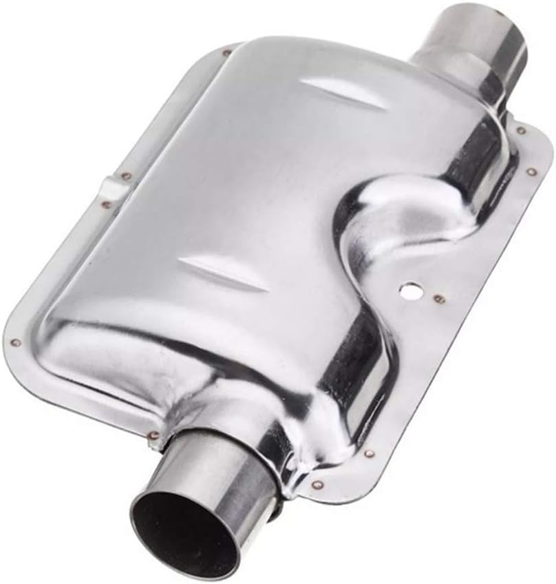YHCWJZP 24mm Car Auto Metal Air Parking Heater Muffler Exhaust Pipe Silencer