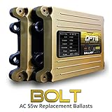 OPT7 Bolt AC 55w Replacement HID Power Ballasts Pair - 2 Units for Xenon Conversion Kits