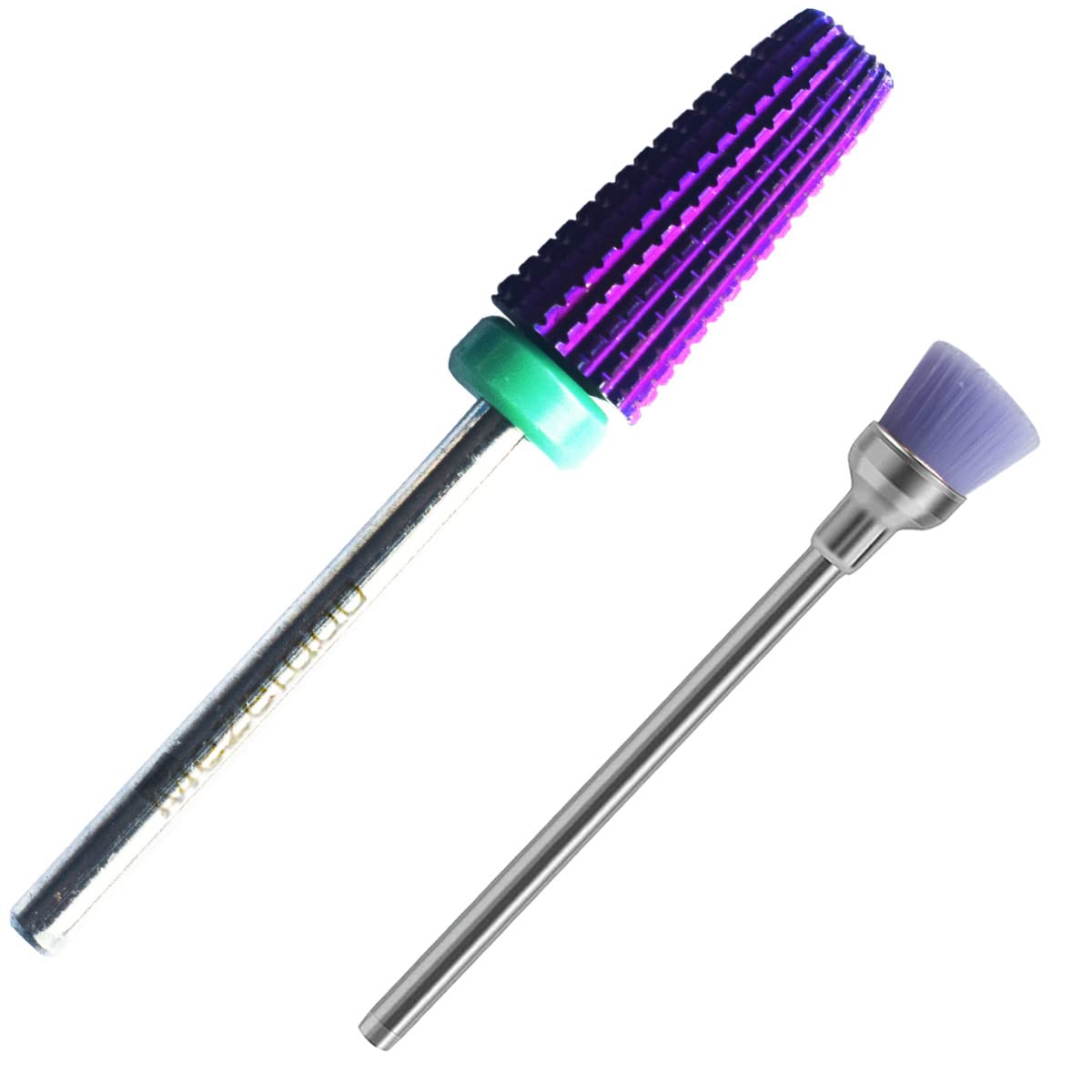 Nail Drill Bits Carbide 5 in 1 Bit,Nail Drill Bits Set-2 Way Rotate Use for Both Left to Right Handed,3/32 Inch Shank Size Drill Machine for Fast Remove Acrylic or Hard Gel