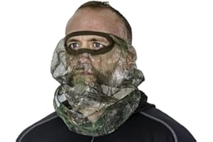 Hunters Specialties 3/4 Net Facemask Realtree Edge