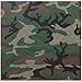ARMYU Camo Bandana Camouflage Head Wrap Do-Rag 100% Cotton Bandanna Face Cover (Woodland Camouflage - 22