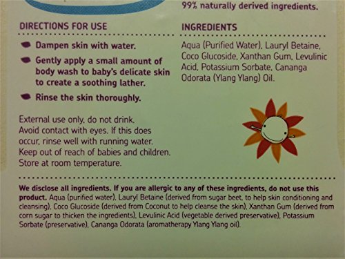 Jackson Reece Kinder by Nature Natural Baby Body Wash