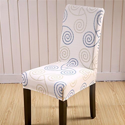 Super Fit Stretch Removable Washable Short Dining Chair Cover Protector Seat Slipcover for Hotel,Dining Room,Ceremony,etc - Style #14