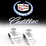 Bailongju cadillac Easy Installation Car Door LED Logo Projector Ghost Shadow Lights 2-pc Set