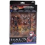 Halo Reach Series 5 6 Inch Scale Spartan CQB Custom & 3 Sets Of Armor