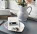 AGPTEK M20S 8GB Mini MP3 Player(Expandable Up to 64GB), Lossless Sound Touch Button Metal Music Player with FM/Voice Record,Silver (Silver M20S)