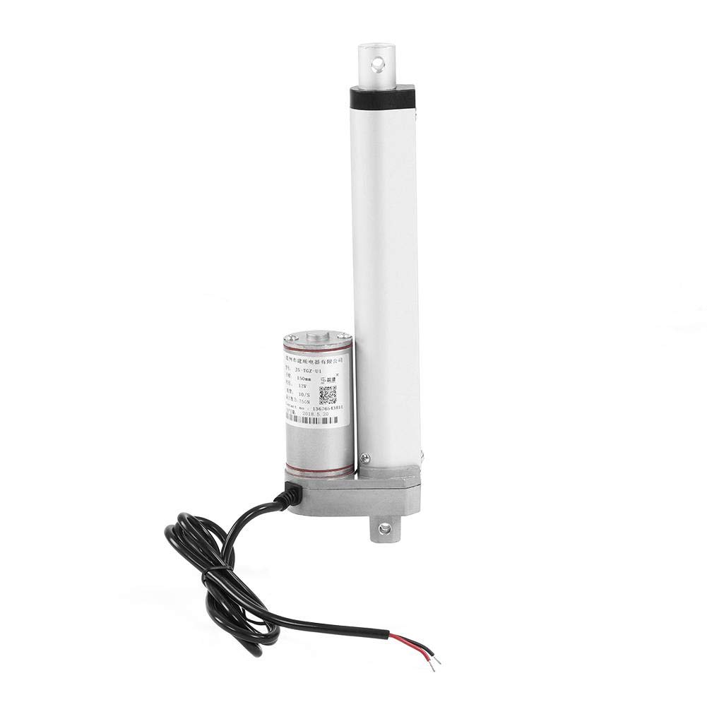 Stroke Linear Actuator 12V Force 750N Stroke 150-700mm Linear Actuator Lift Electric Motor Bracket Length Optional(150mm)