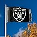 Oakland Raiders Large 3x5 Flag