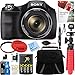 Sony Cyber-shot DSC-H300 Black Digital Camera + 32GB Memory Card, Battery & Accessory Bundle
