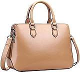 Heshe New Hot Sell Double Zippered Tote Top-handle Cross Body Shoulder Bag Handbag Purse Messenger Bag for Women