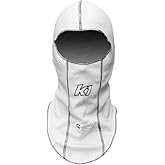 K1 RaceGear Balaclava Head Sock White Single Layer