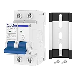 CGELE AC Miniature Circuit Breaker 10 Amp 2 Pole