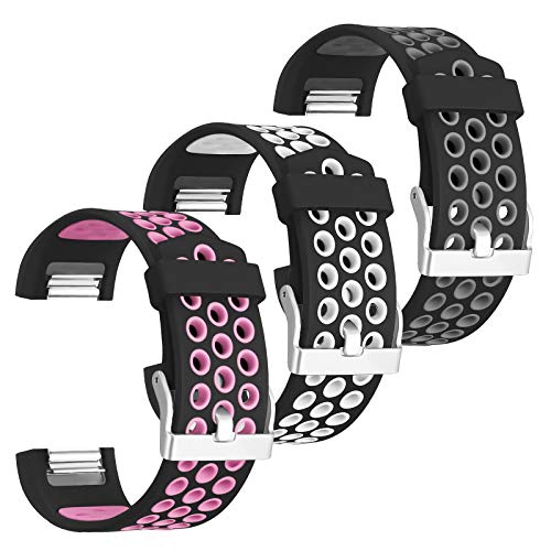 SKYLET Compatible with Fitbit Charge Bands for Men Women, Pack