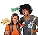 Fun Express - Luau Photo Stick Props for Party - Apparel Accessories - Costume Accessories - Costume Props - Party - 12 Pieces