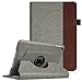 Fintie iPad mini 4 Case - 360 Degree Rotating Stand Case with Smart Cover Auto Sleep / Wake Feature for Apple iPad mini 4 (2015 Release), Denim Grey