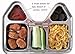Premium Stainless Steel Kids Plate with Sections, Castle (House) Shape