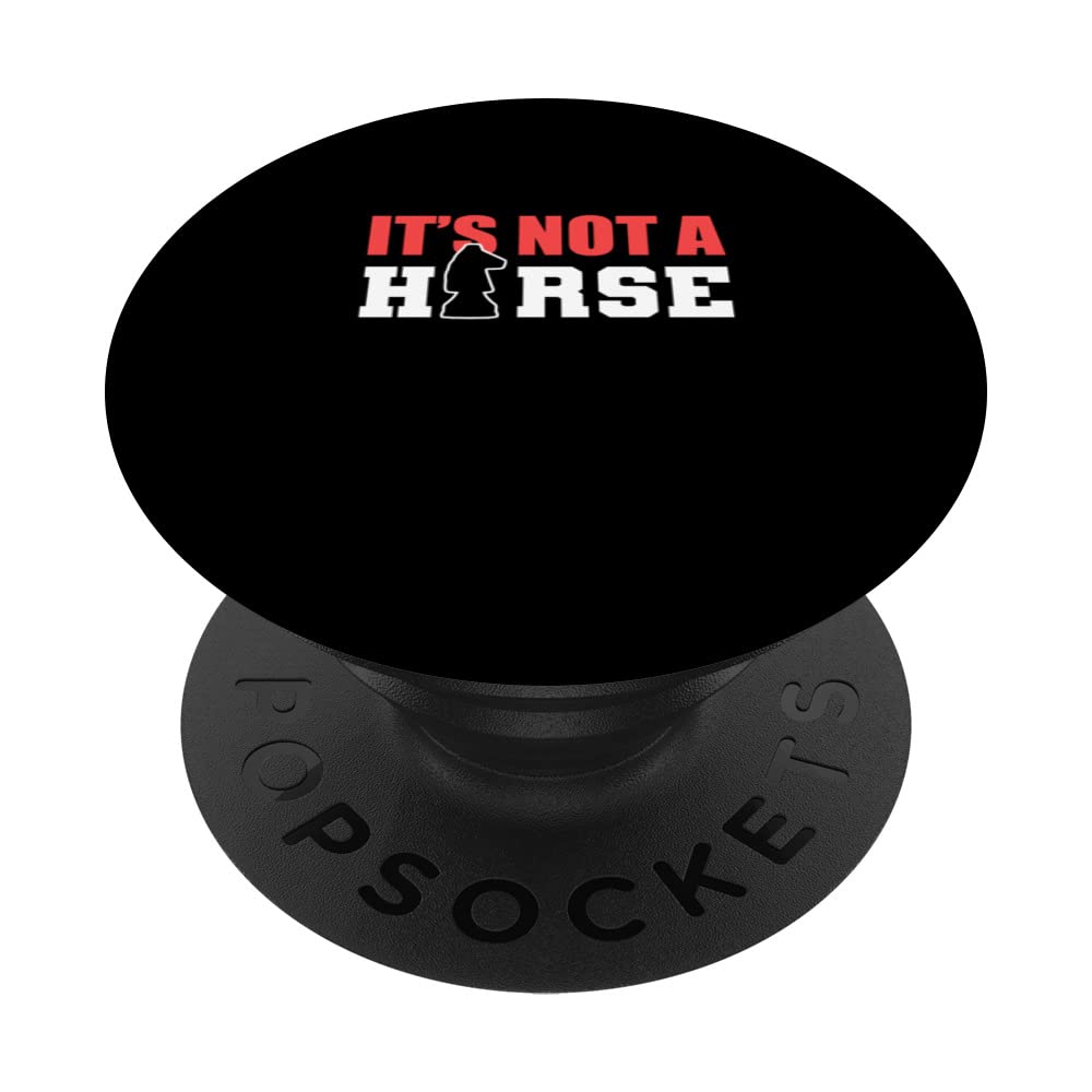 Not a Horse Chessmaster PopSockets Swappable PopGrip