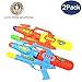 2 Pack Water Soaker Gun Water Blaster Super Gun Capacity Party and Outdoor Activity Water Fun Blaster for Children, Water Blaster Shooters Launcher Gun Hot Summer Beach Pool Lawn Squirt Water Games