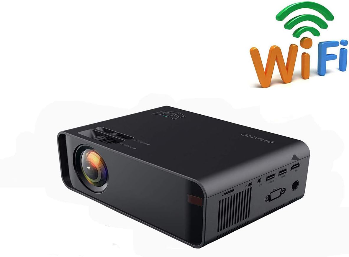 Ai LIFE Mini proyector LED Proyectores de Video WiFi 8000 lúmenes ...