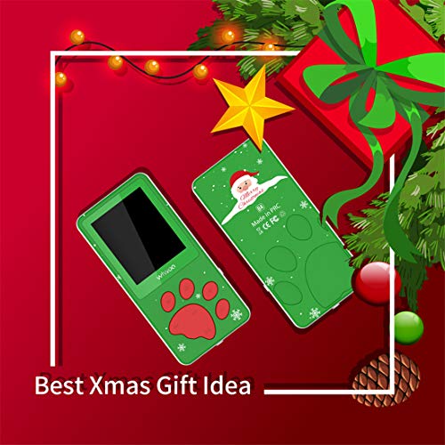 MP3 Player for Kids, Cartoon Kids MP3 Music Player Bear Paw Button